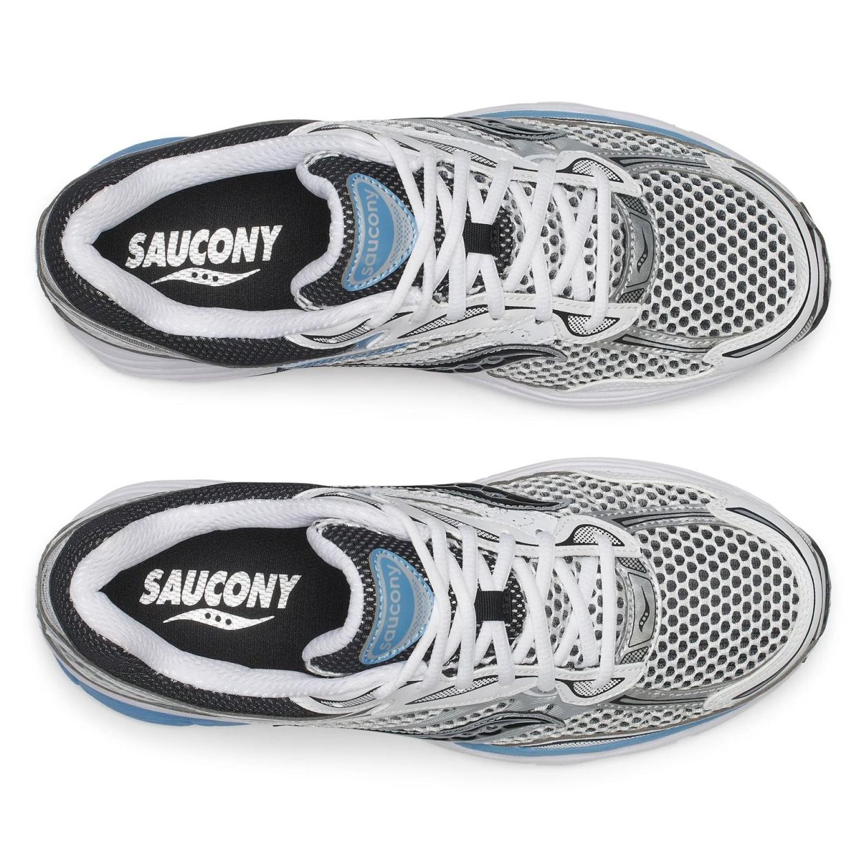Saucony Progrid Omni 9 Sneaker Wit/Licht Blauw