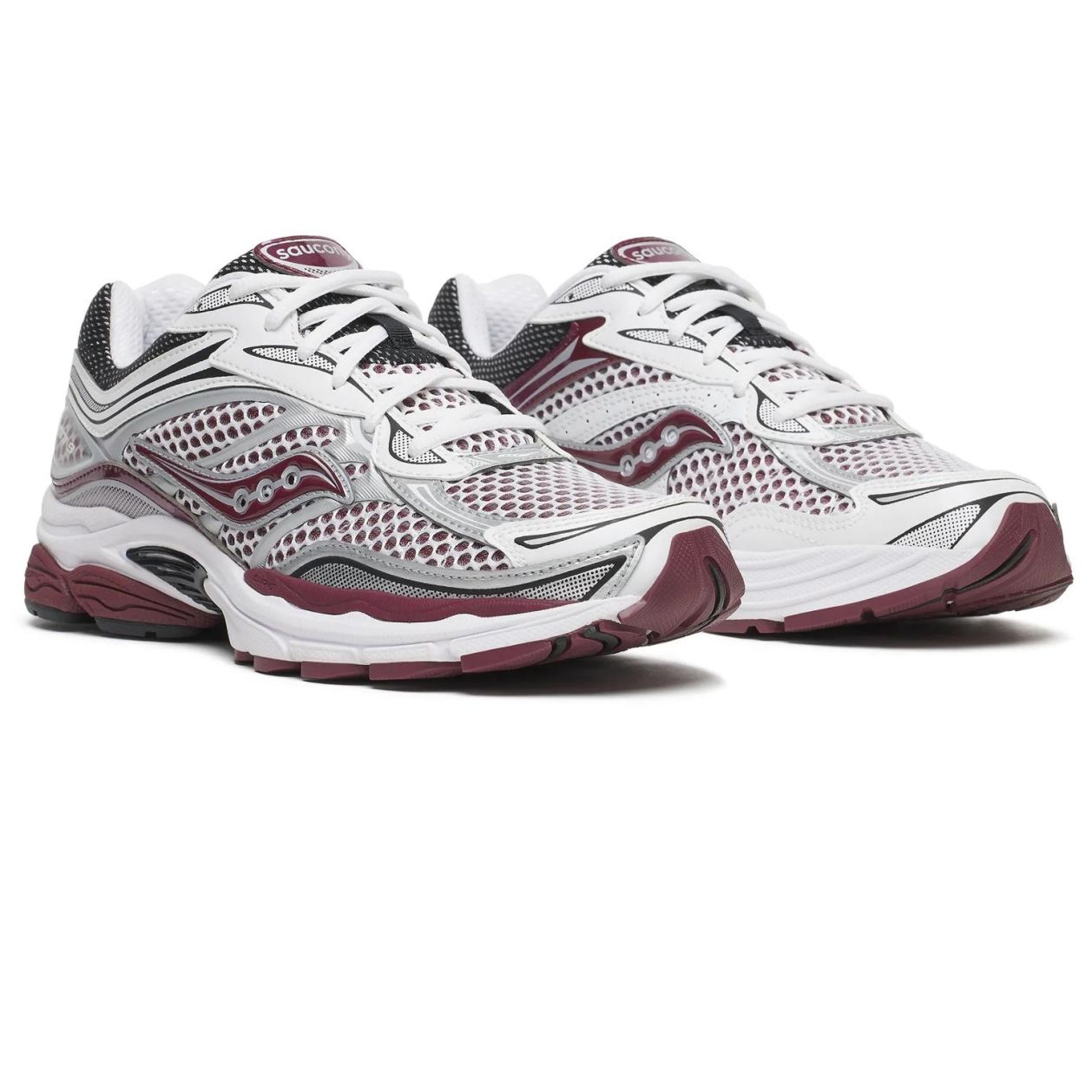 Saucony Progrid Omni 9 Sneaker Wit/Rood