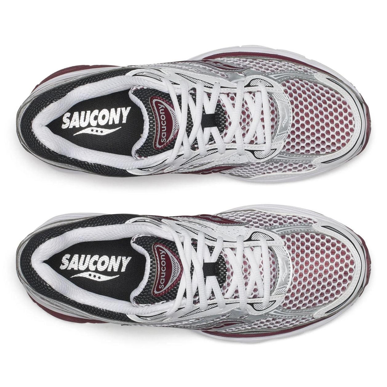 Saucony Progrid Omni 9 Sneaker Wit/Rood