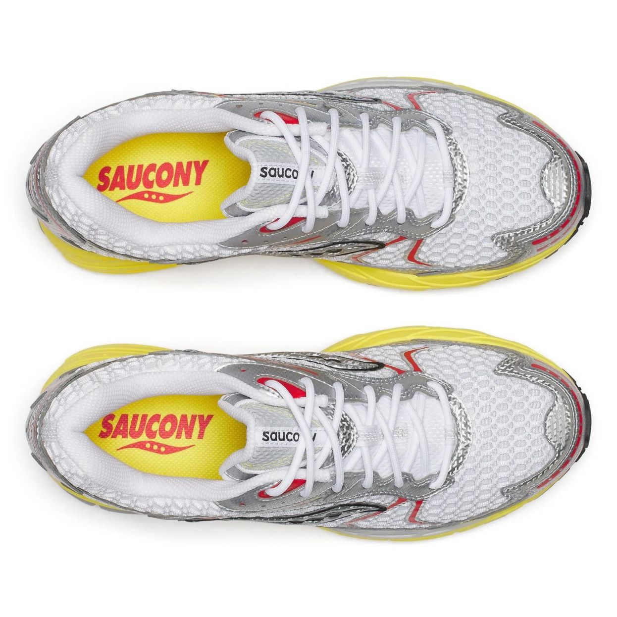 Saucony Progrid Ride 1 Sneaker Wit/Geel