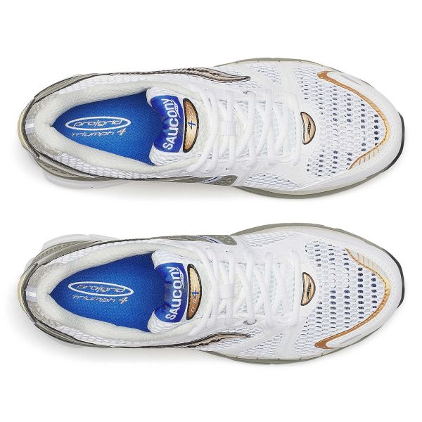 Saucony Progrid Triumph 4 Sneaker Wit/Groen