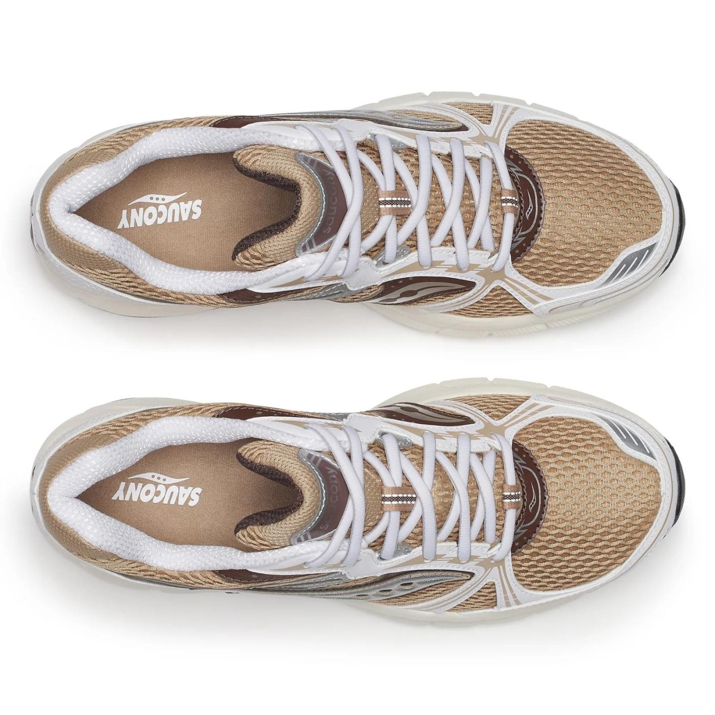 Saucony Grid Legacy Sneaker Beige/Wit