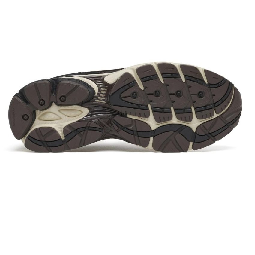 Saucony Progrid Omni 9 Suede Sneaker Bruin