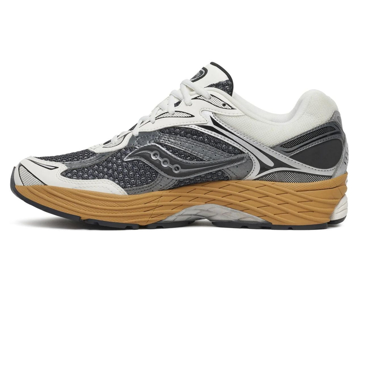 Saucony Progrid Omni 9 Sneaker Antraciet/Bruin