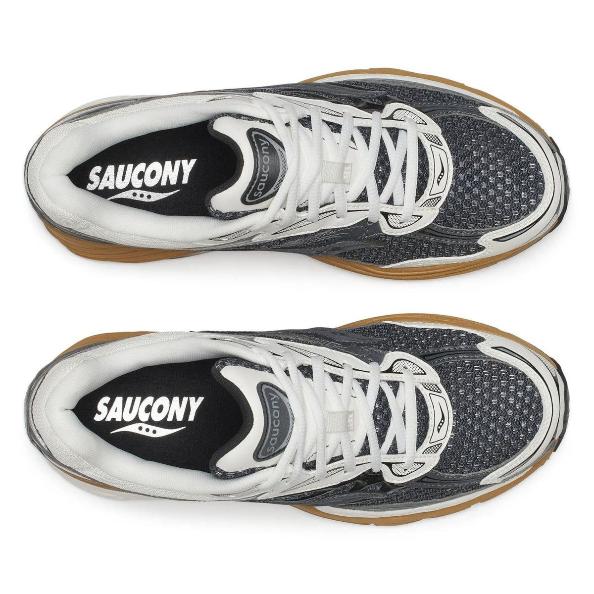 Saucony Progrid Omni 9 Sneaker Antraciet/Bruin