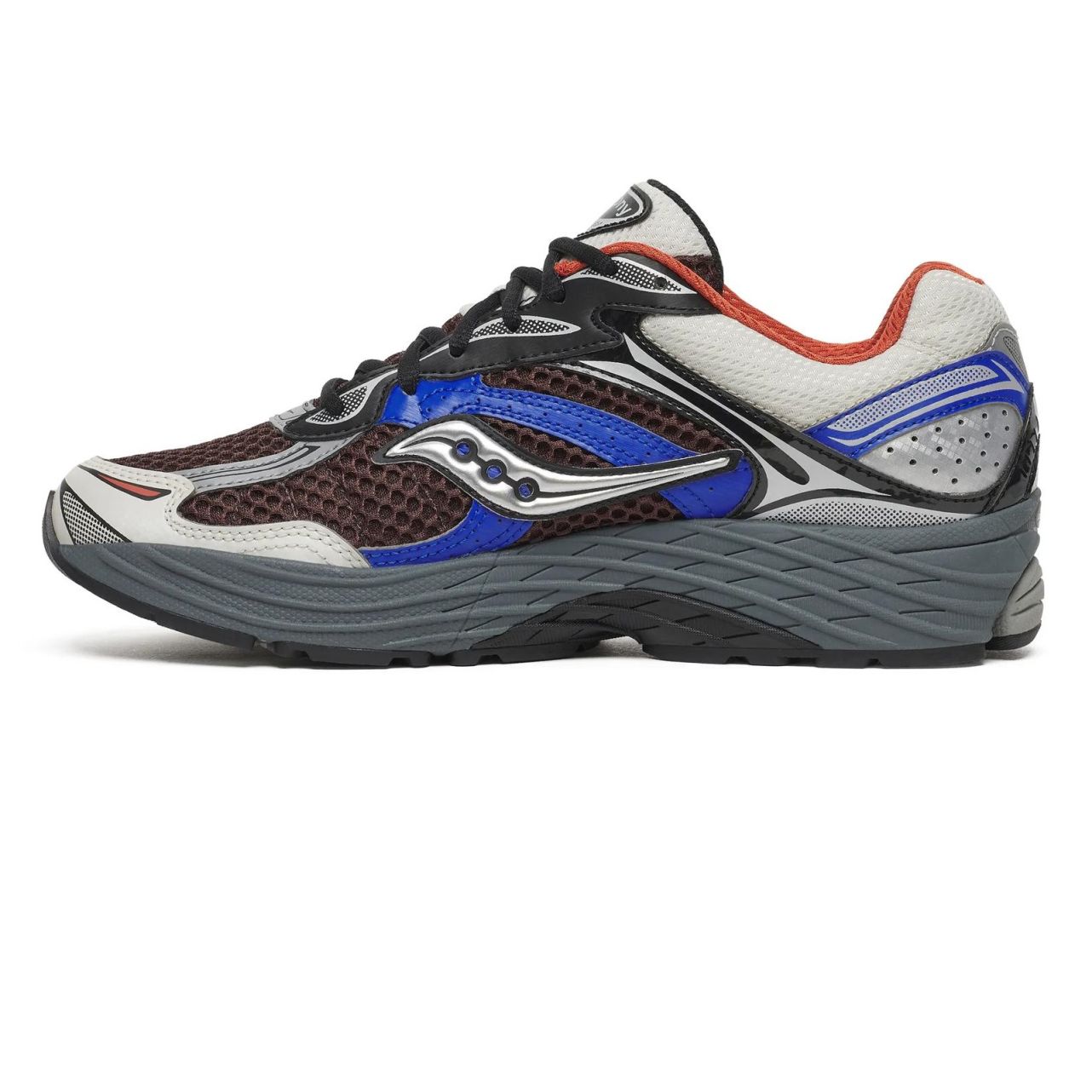 Saucony Progrid Omni 9 Sneaker Bruin/Blauw/Grijs