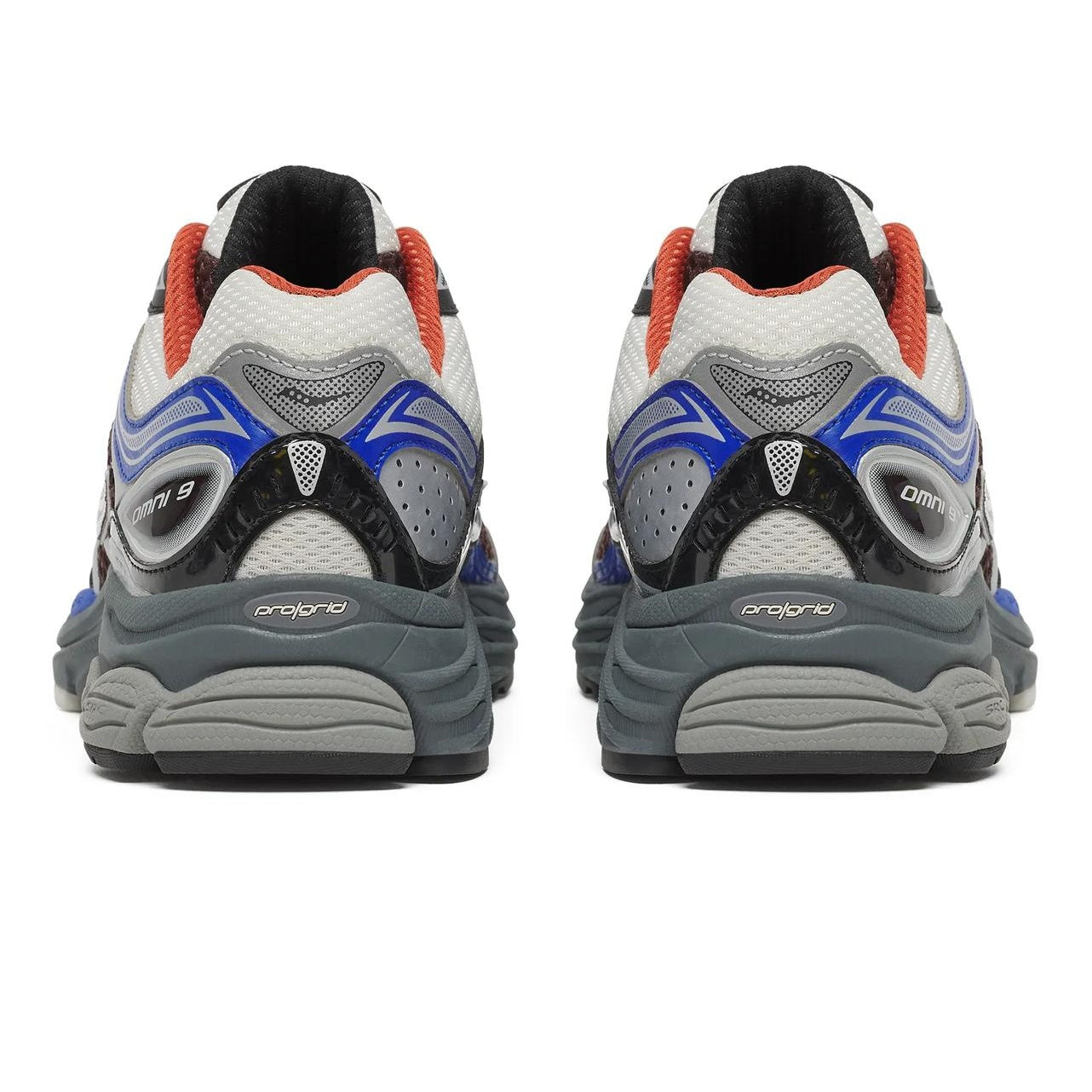 Saucony Progrid Omni 9 Sneaker Bruin/Blauw/Grijs