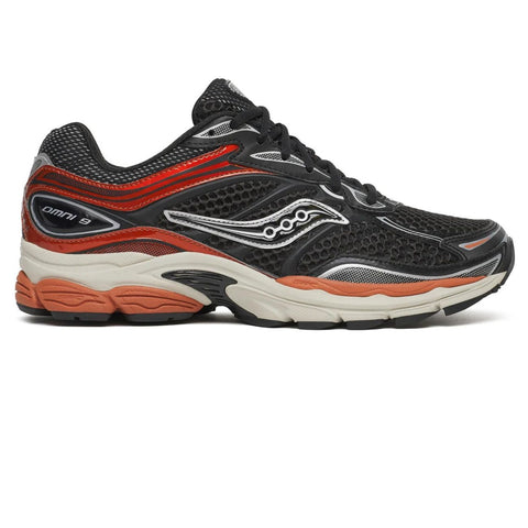 Saucony Progrid Omni 9 Sneaker Zwart/Rood