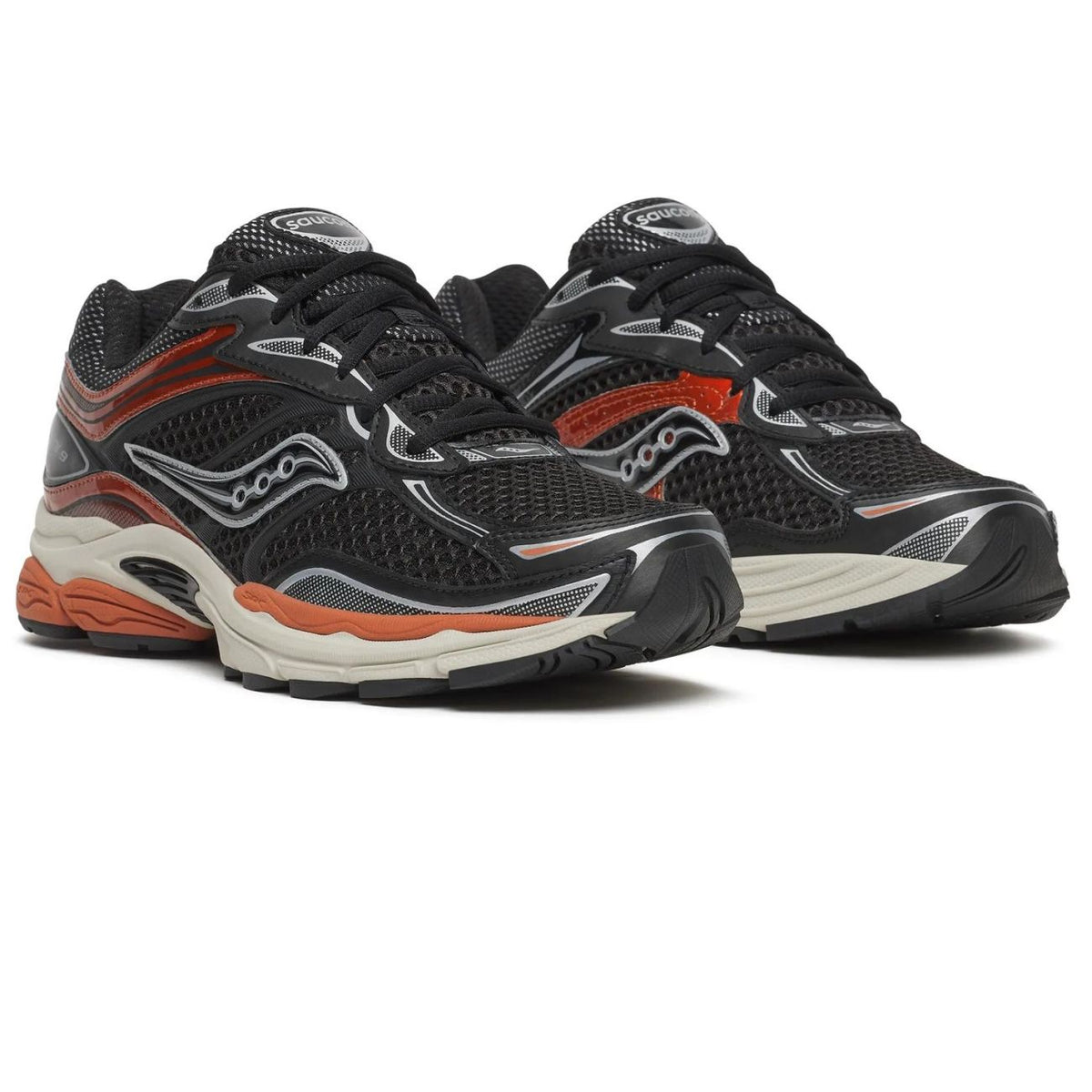 Saucony Progrid Omni 9 Sneaker Zwart/Rood