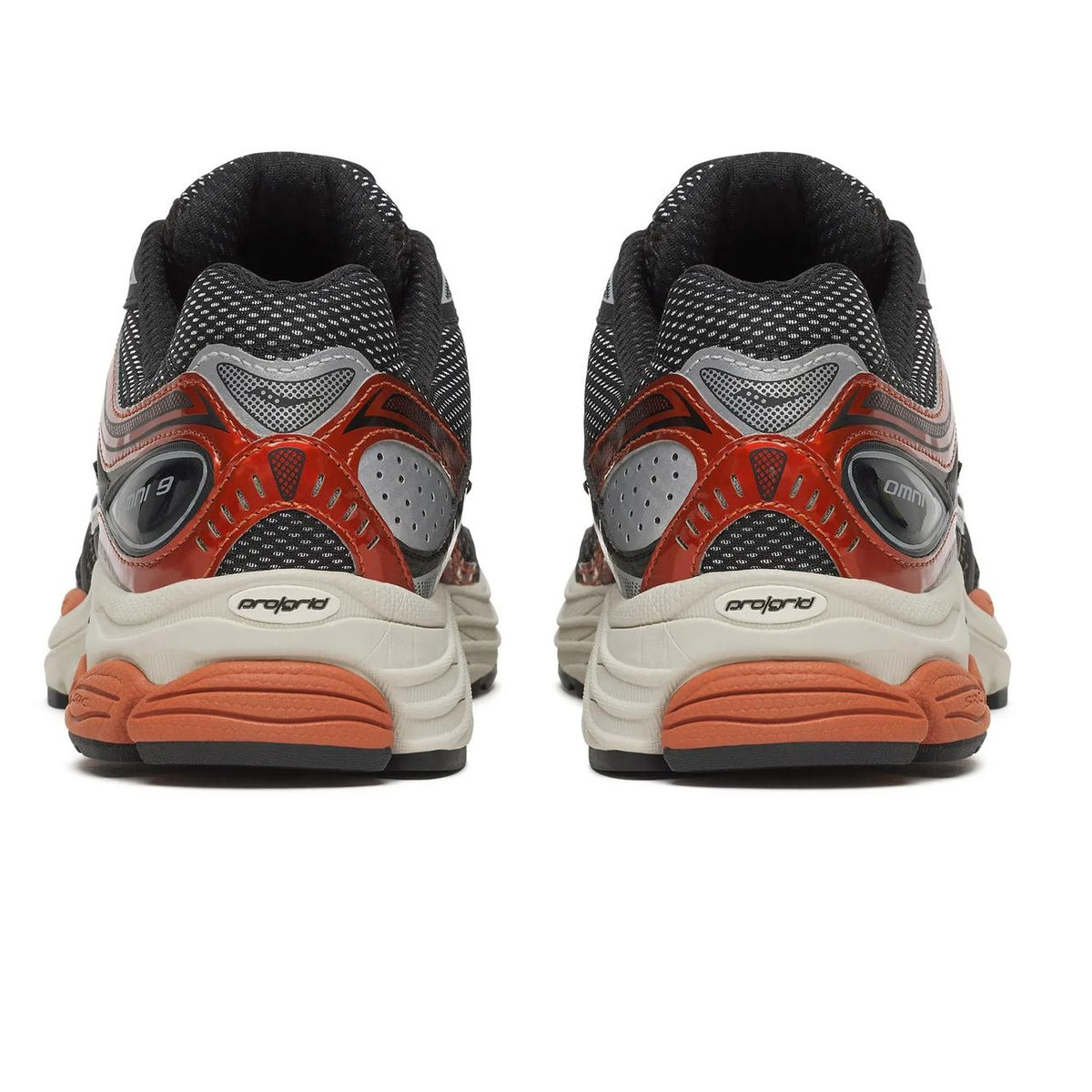 Saucony Progrid Omni 9 Sneaker Zwart/Rood