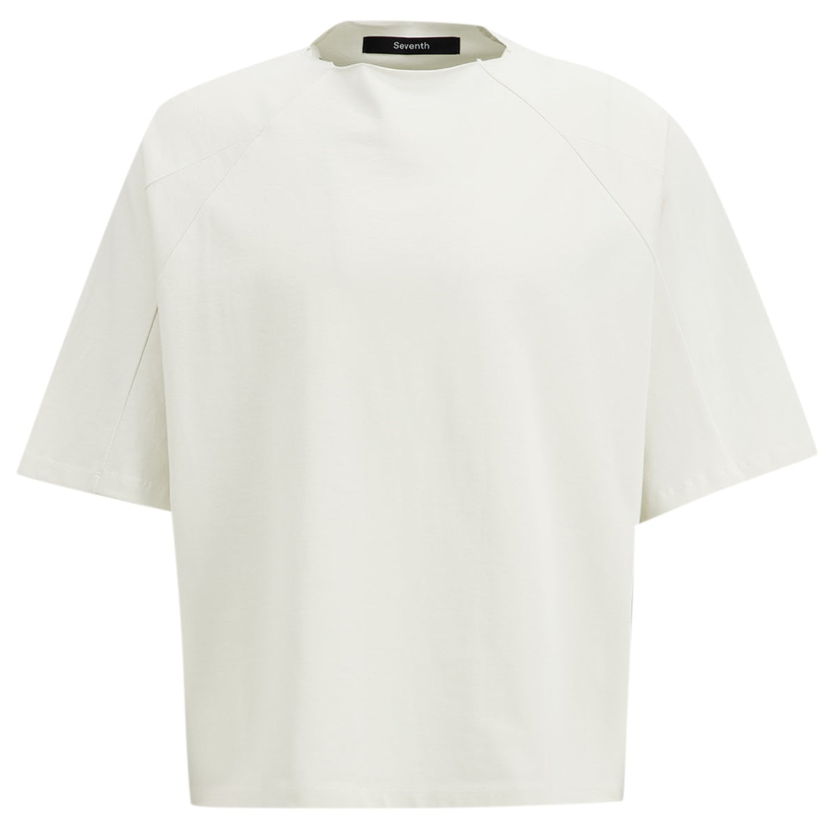 Seventh Box Cut T-shirt Wit
