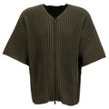 Seventh Rip Knit Kimono Top Donker Groen