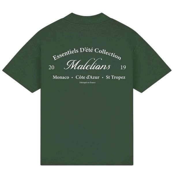 Malelions Marina T-shirt Donker groen