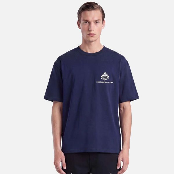 Don’t Waste Culture Azemari T-shirt Navy