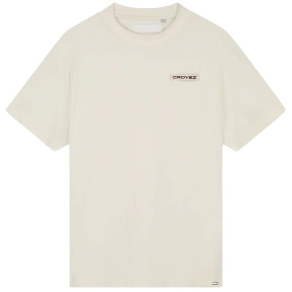 Croyez Plisse T-shirt Off White