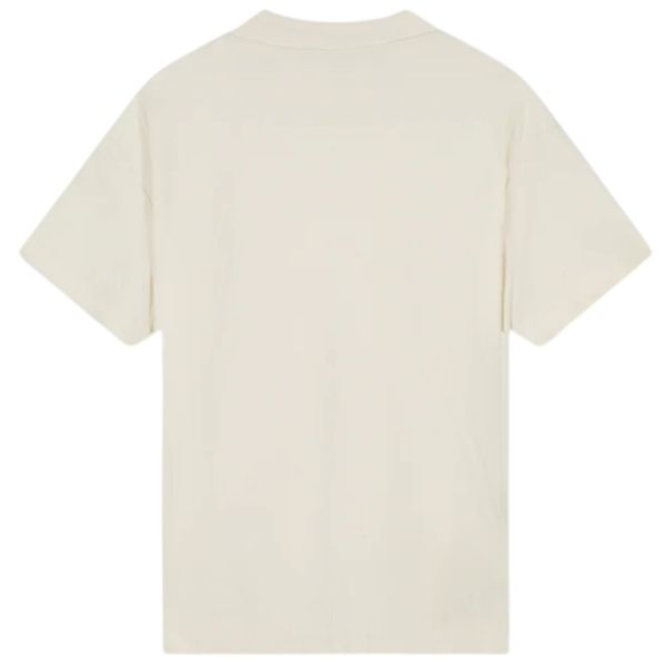 Croyez Plisse T-shirt Off White