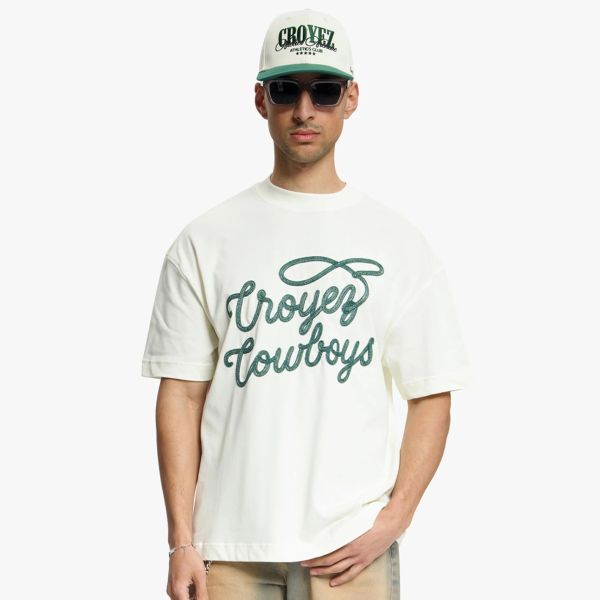 Croyez Cowboys T-shirt Off White