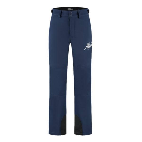 Malelions Men Ski Polar Pants | Navy