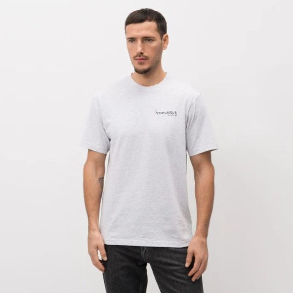Sporty & Rich Run Club T-shirt Grijs