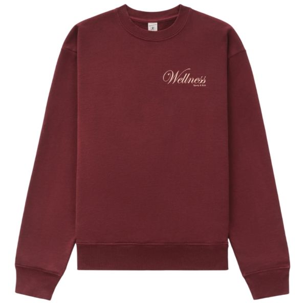 Sporty & Rich Soho Sweater Bordeaux