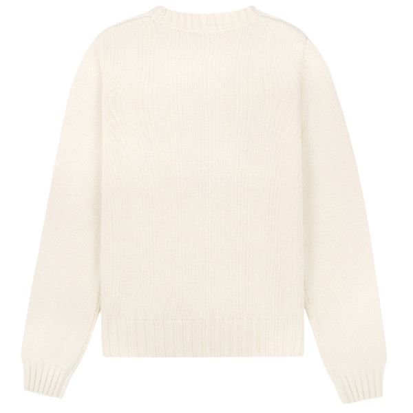Sporty & Rich S&R Nautical Cotton Sweater Off White