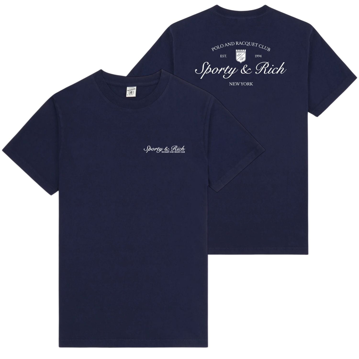 Sporty & Rich Syracuse T-shirt Navy