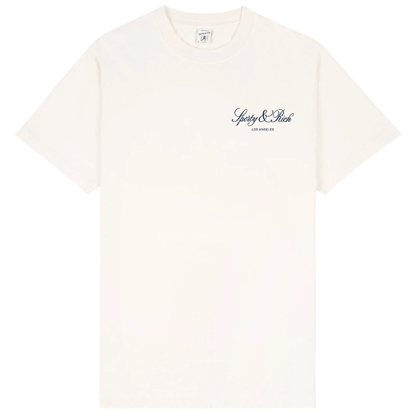 Sporty & Rich Vendome LA T-shirt Off White