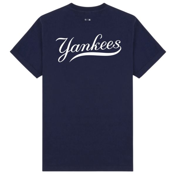 Sporty & Rich Yankees Curve T-shirt Navy