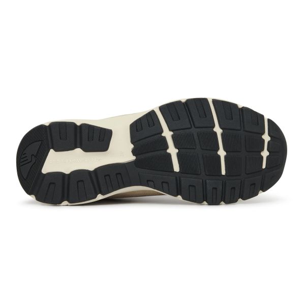 Stepney Workers Club Amiel S-Strike Suede Mix Sneaker Bruin