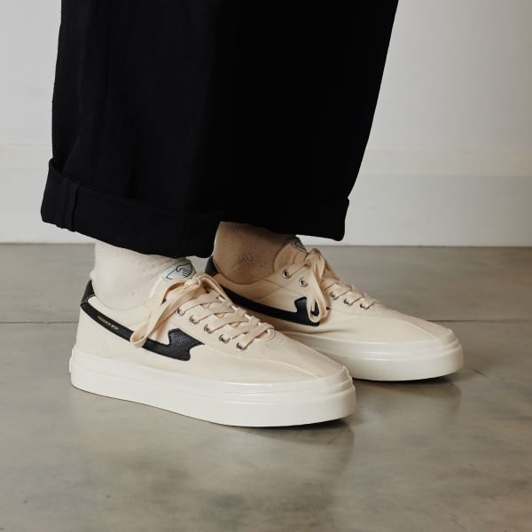 Stepney Workers Club Dellow S-Strike Canvas Sneaker Beige