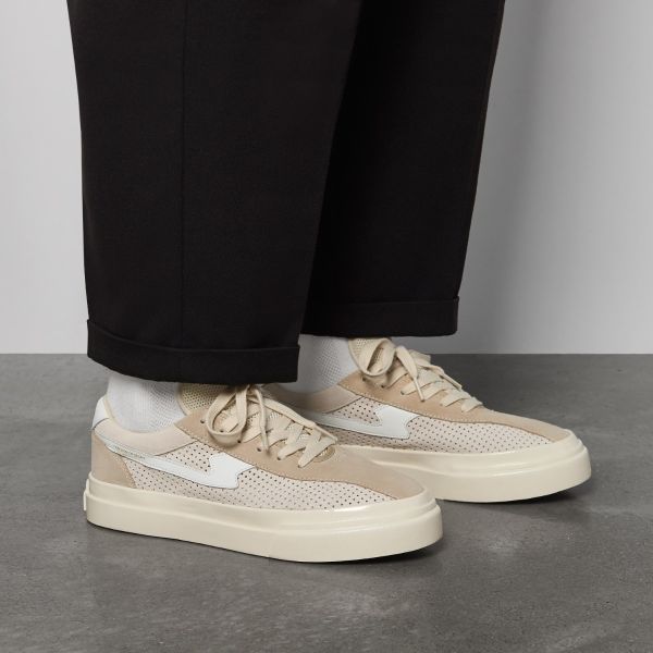Stepney Workers Club Dellow S-Strike Track Sneaker Beige