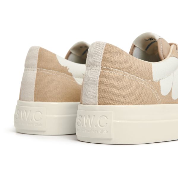 Stepney Workers Club Dellow Shroom Hands Sneaker Beige