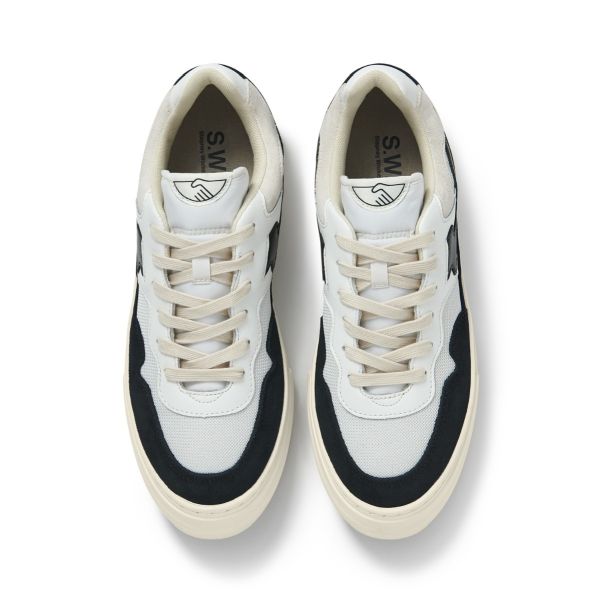 Stepney Workers Club Pearl S-Strike Sneaker Wit/Zwart