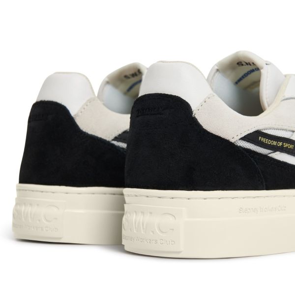 Stepney Workers Club Pearl S-Strike Sneaker Wit/Zwart