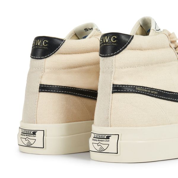 Stepney Workers Club Varden S-Strike Canvas Sneaker Beige