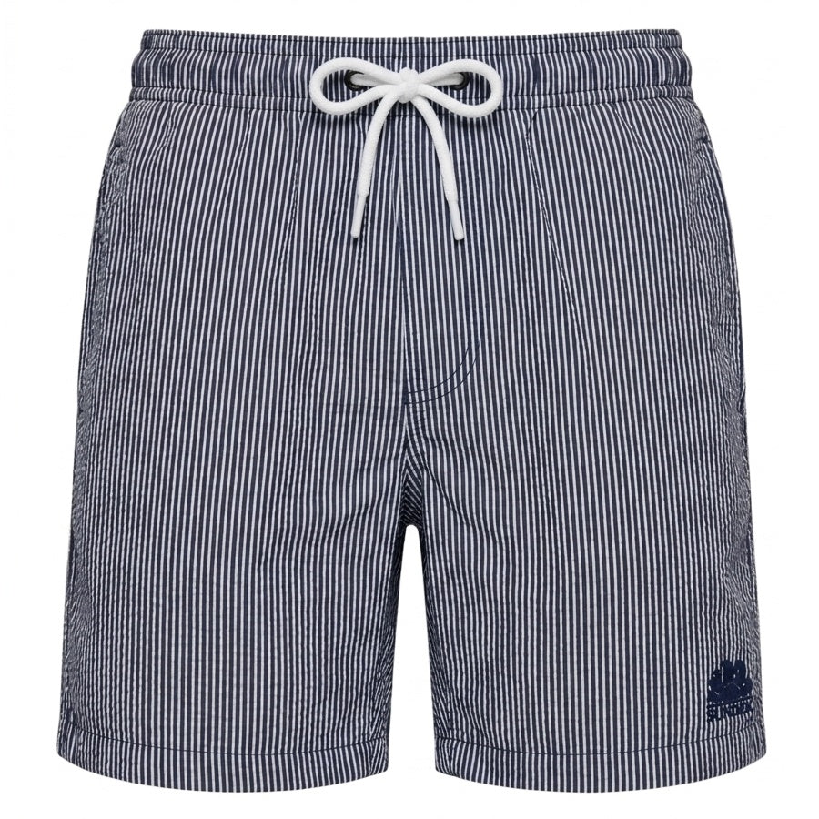 Sundek Striped Zwembroek Navy