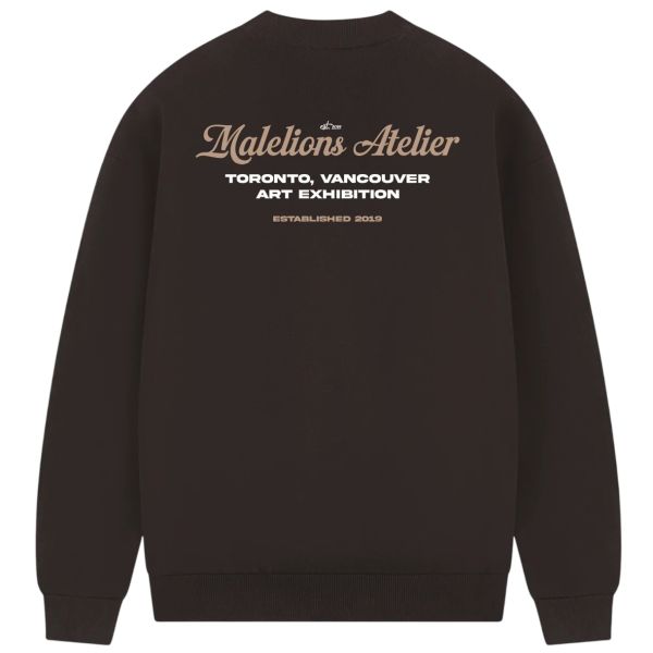 Malelions University Sweater Bruin