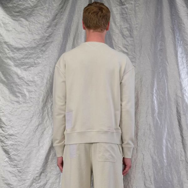 Ten C Light Marmo Dyed Sweater Beige