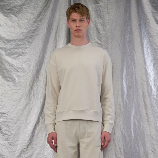 Ten C Light Marmo Dyed Sweater Beige