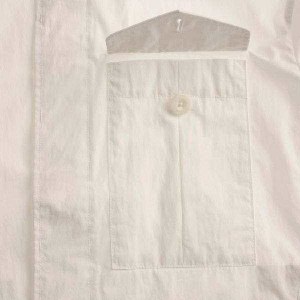 Ten C Piece Dyed Tech Cotton Jas Off White