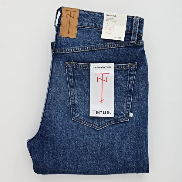Tenue Jackson Relaxed Tapered Jeans Blauw
