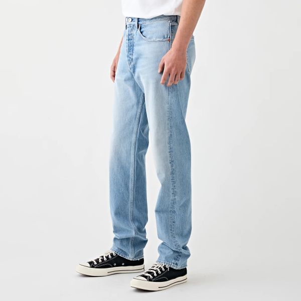 Tenue Penn Regular Straight Jeans Licht Blauw
