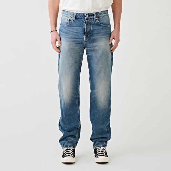 Tenue Penn Regular Straight Jeans Blauw