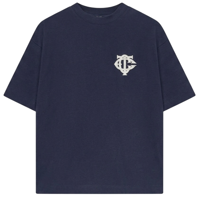 The Couture Club Applique Monogram Emblem T-shirt Navy