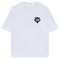 The Couture Club Applique Monogram Emblem T-shirt Wit