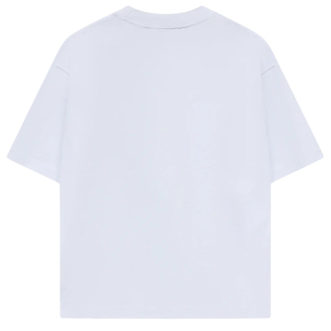 The Couture Club Applique Monogram Emblem T-shirt Wit