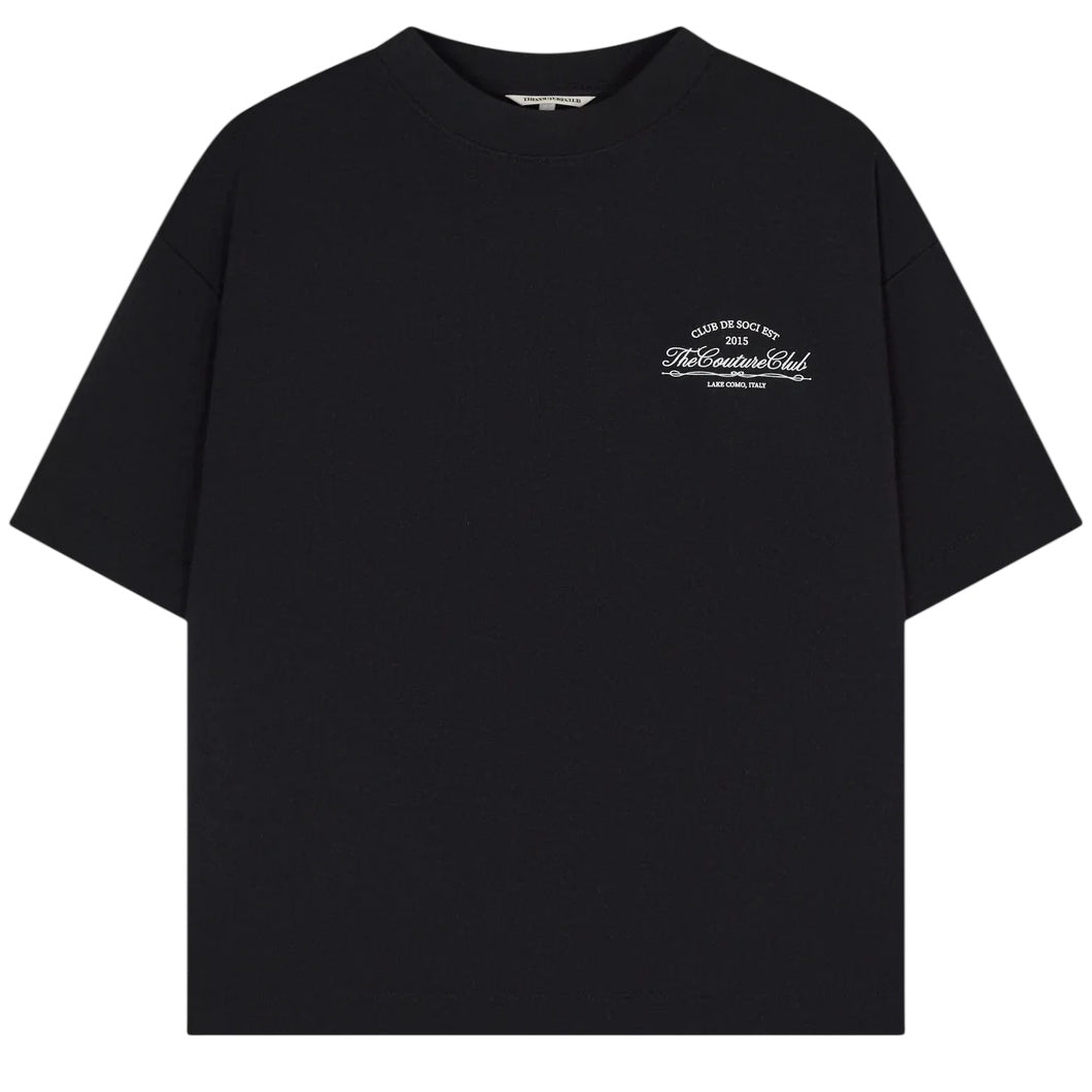 The Couture Club Club De Soci Graphic T-shirt Zwart