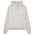 The Couture Club Heavyweight Monogram Applique Emblem Hoodie Grijs
