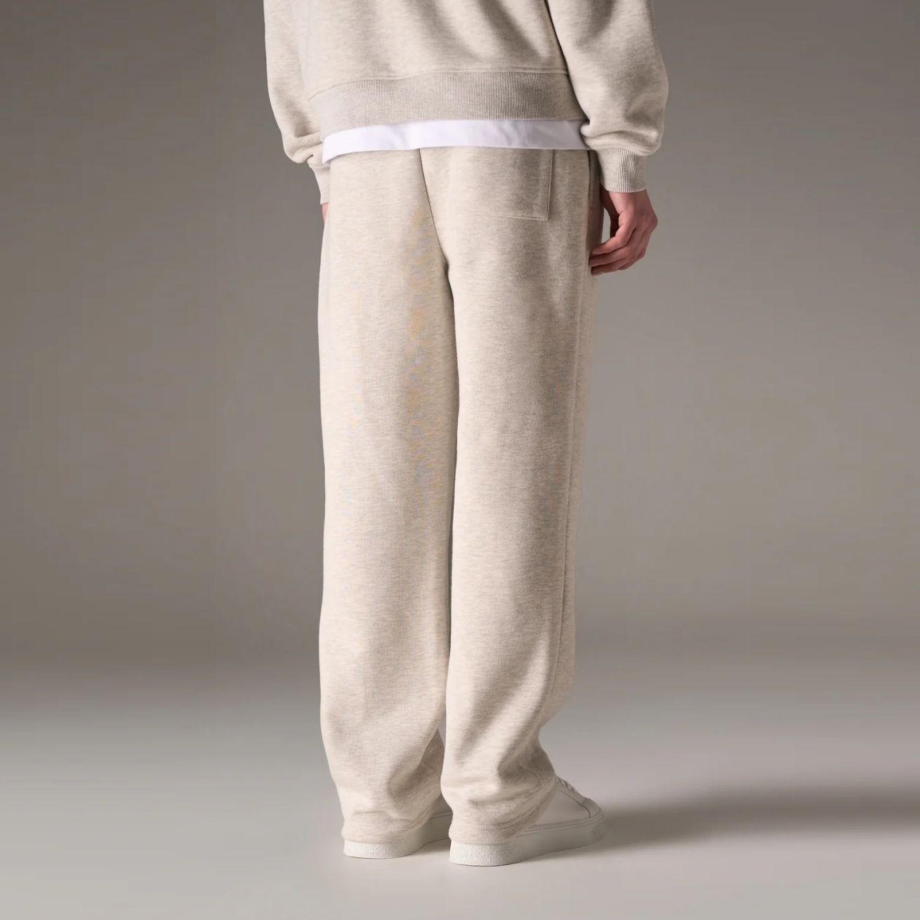The Couture Club Heavyweight Monogram Applique Emblem Trainingsbroek Grijs
