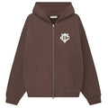 The Couture Club Heavyweight Monogram Applique Emblem Vest Bruin